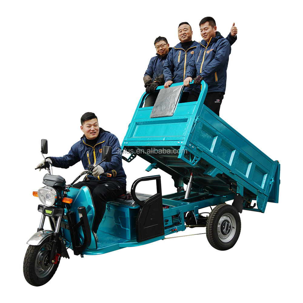 Strong Electric Tricycle E Motorized 3 Wheel Scooter Truck For Heavy Industrial Farm Cargo