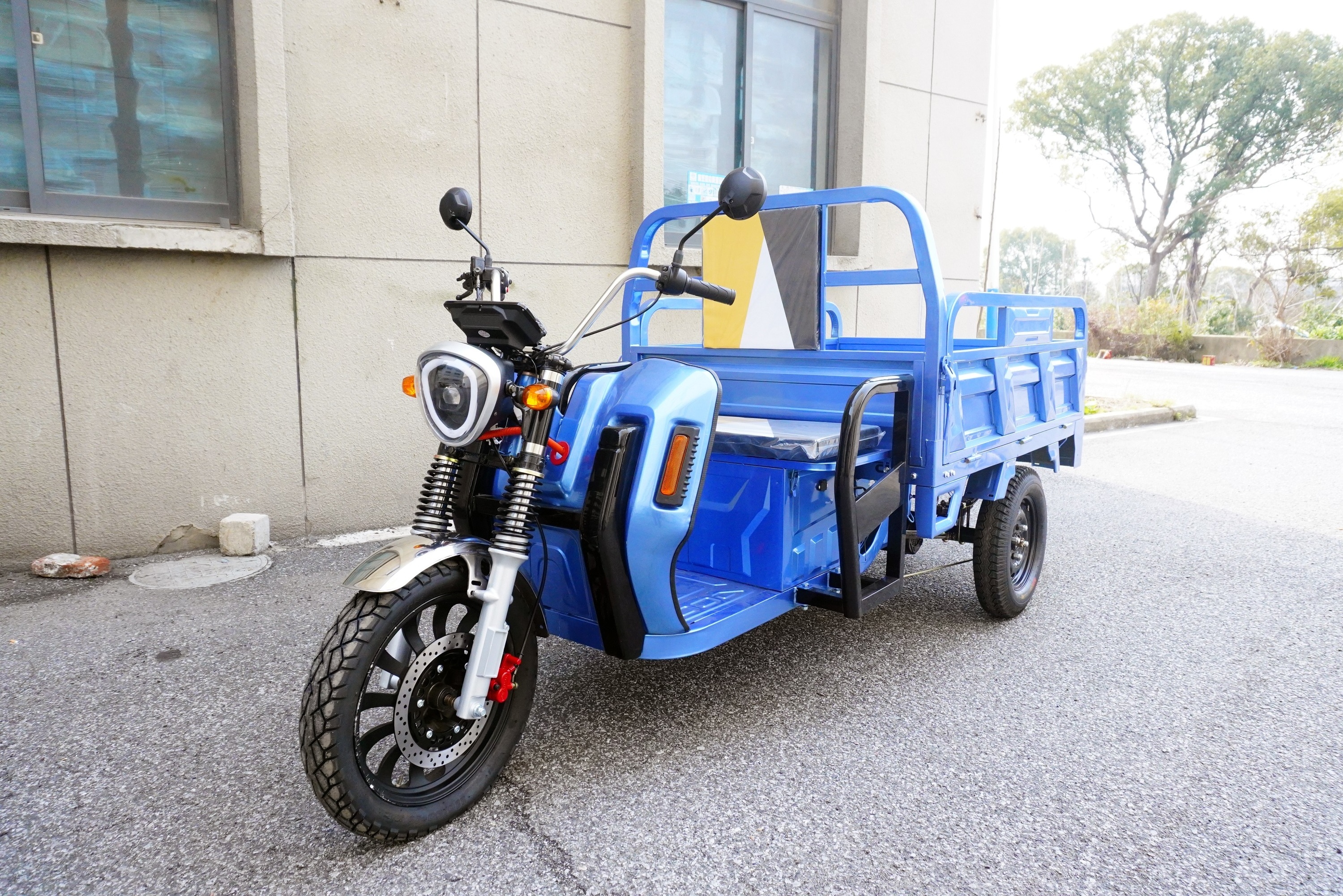 E-Trikes 3 wheel Cargo Electric Tricycles Motorcycle Three Wheel Adult  3000W Tuk Tuk with COC/EEC Dreirad