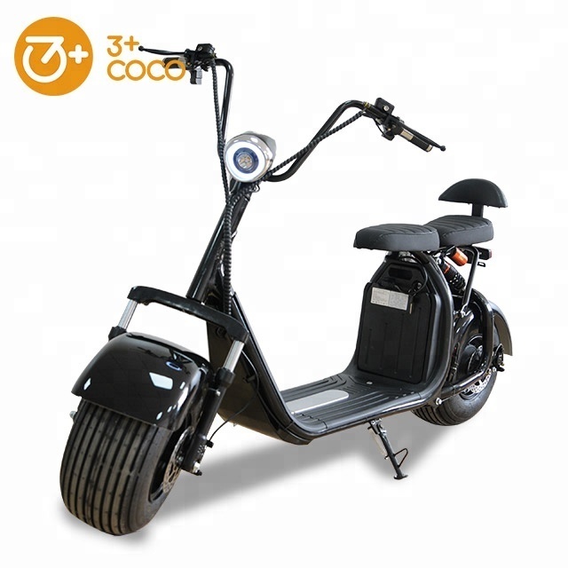 2023 Hot Selling Citycoco Electric Scooters 2000w 2 Wheel Fat Tire Popular Motorcycle