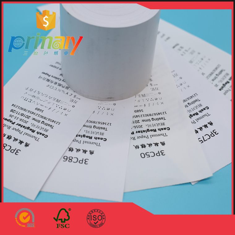 Thermal Rolling Paper for Pos Machines Cheap Price 57*50 Cash Register Paper POS Printer ATM Printer Base Paper