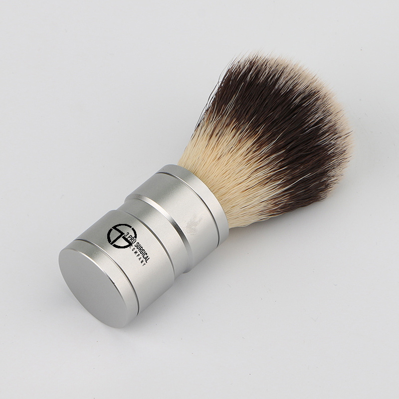 PRO QUALITY SHAVING BRUSH SILVER HANDLE