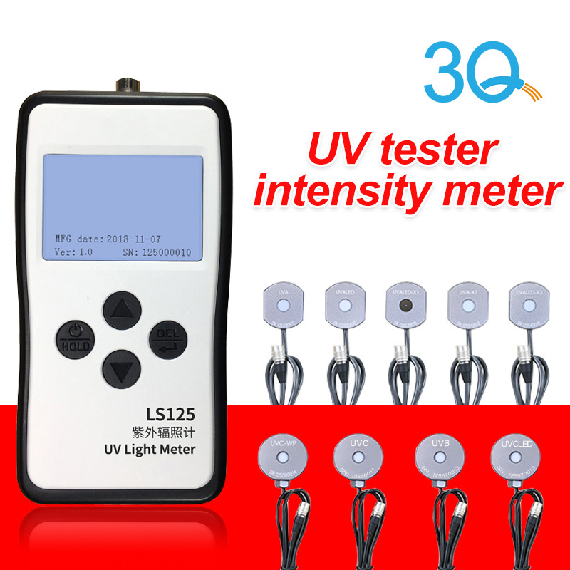 3Q Portable Sunlight Meter for Measuring Harmful Ultraviolet Solar Light Radiations Tetster