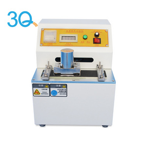 3Q long Warranty Ink Rub Resistance TesterInk Friction Decoloring Test Machine Dry and Wet Ink Printing Rub Durability Tester