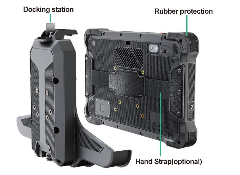 3RTablet  7 inch Android in-car tablet with IP67 rich industrial interface and canbus station for vehicle tracking