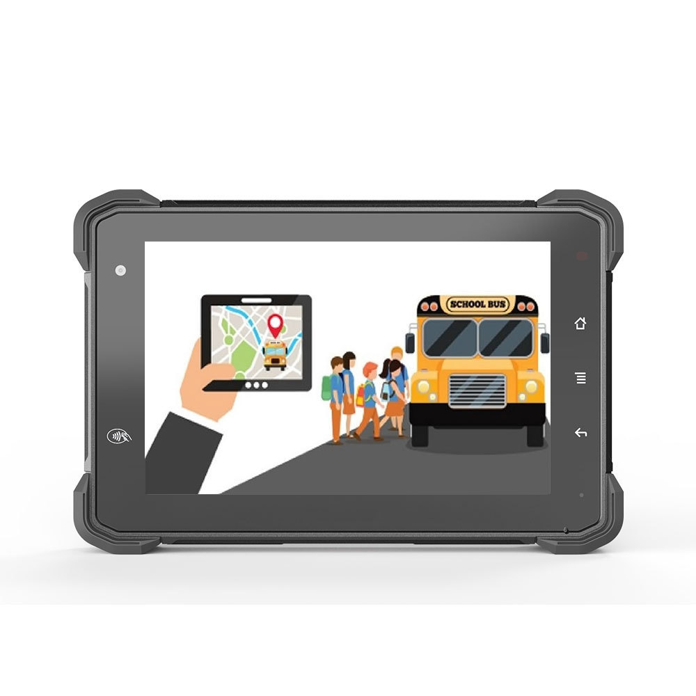 Industrial 7 Inch 4G WIFI Wall Mount Rugged Android Tablet with GPIO ACC J1939 OBD-II for Fleet Management and Telematics