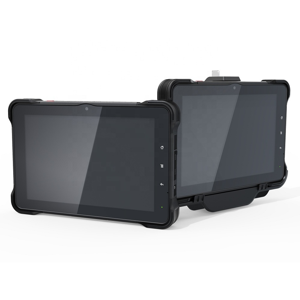 10 Inch Vehicle Waste Fleet Management Android Rugged Tablet 1000 Nits Sunlight Readable Ip67 Waterproof 4G LTE GPS GLONASS