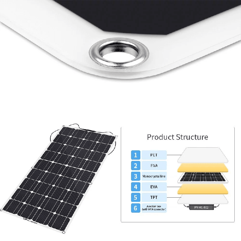 Mono Solar Panel Price 12V 100w 300w 400w 1000w Cells Power Flexible Paneles Solares Costo