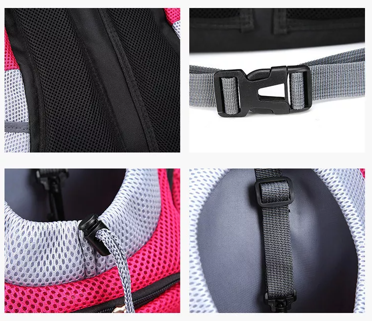 New Arriving Wholesale Fashion Breathable Dog Travel Holder Saddle Hiking Carrier Backpack Bag Pet Backpack