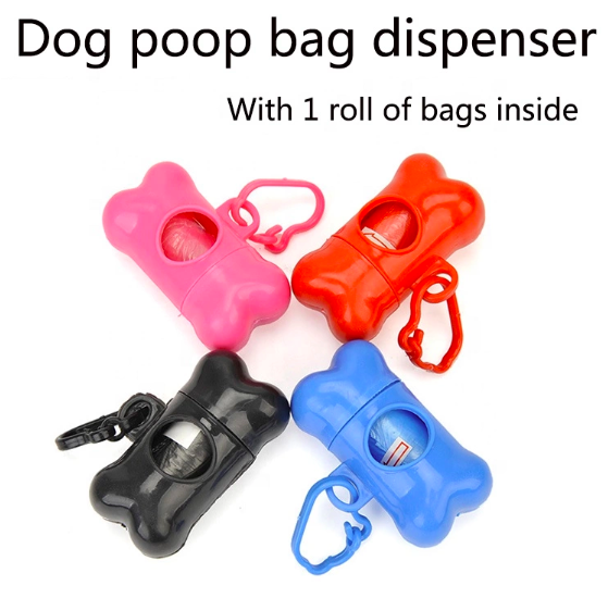 Custom Printed Dog Shaped Custom Waste Pet Dog Poop Bag Dispenser