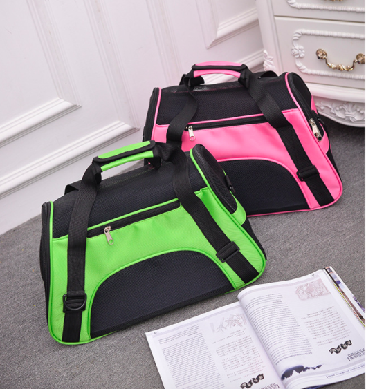 Pet Supplies Wholesale Dogs All Sides Breathable Mesh Bag Pet Backpack Carry Out Portable Pet Bag