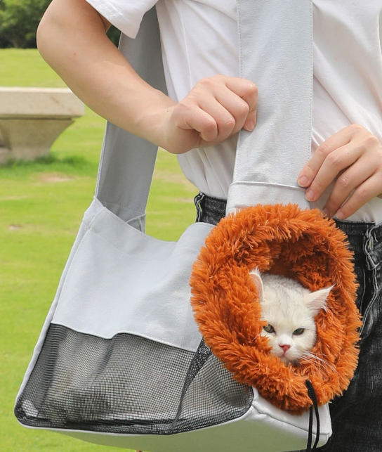 Wholesale Innovative Designer Pet Lion Bags Pet Dog Cat Sling Carrier Bag Lion Shape Pet Bag