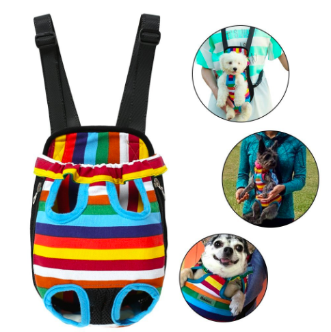 Outdoor Travel Products Mesh Backpack Carry Dog Breathable Shoulder Handle Bags Pet Dog Carrier Backpack for Small Dog Cats Chih