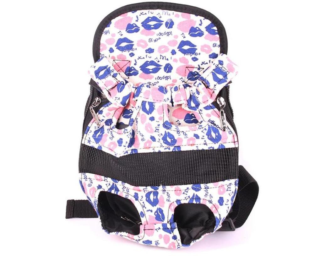 Newest Hot Pet Dog Carrier Front Chest Backpack Five Holes Backpack Dog Outdoor Carrier Tote Bag Sling Holder Mesh Cat Puppy Dog