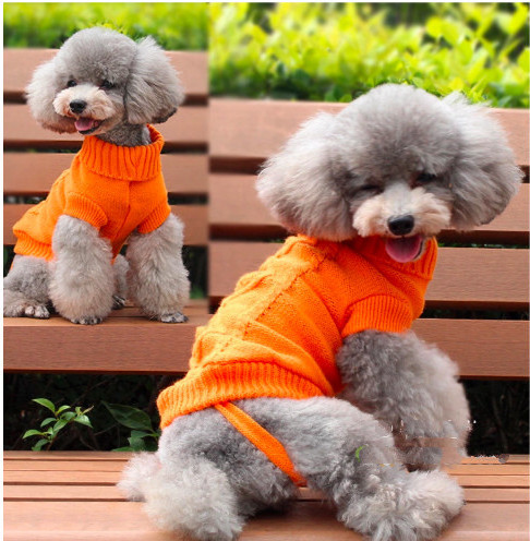 New Little Pup Puppy Diamond Sweater Pet Dogs Cat Knitwear Dog Clothes Warm Coat For Small Large Dogs Winter Costume For Gatos