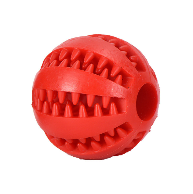 Aggressive Chewer Puzzle Training Teeth Clean Resistant Stuff Treats Slow Feeder Puppy Pet Dog Leak Food Ball Chew Toy