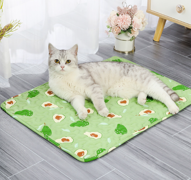 high quality comfortable Summer cat refreshing pad dog sleeping waterproof mat breathe ice seat cushion pet cooling beds