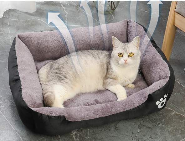 Amazon Hot Soft Polar Fleece Dog Beds for Cats Small Dog Puppy Sleeping Bag Nest Cave Bed