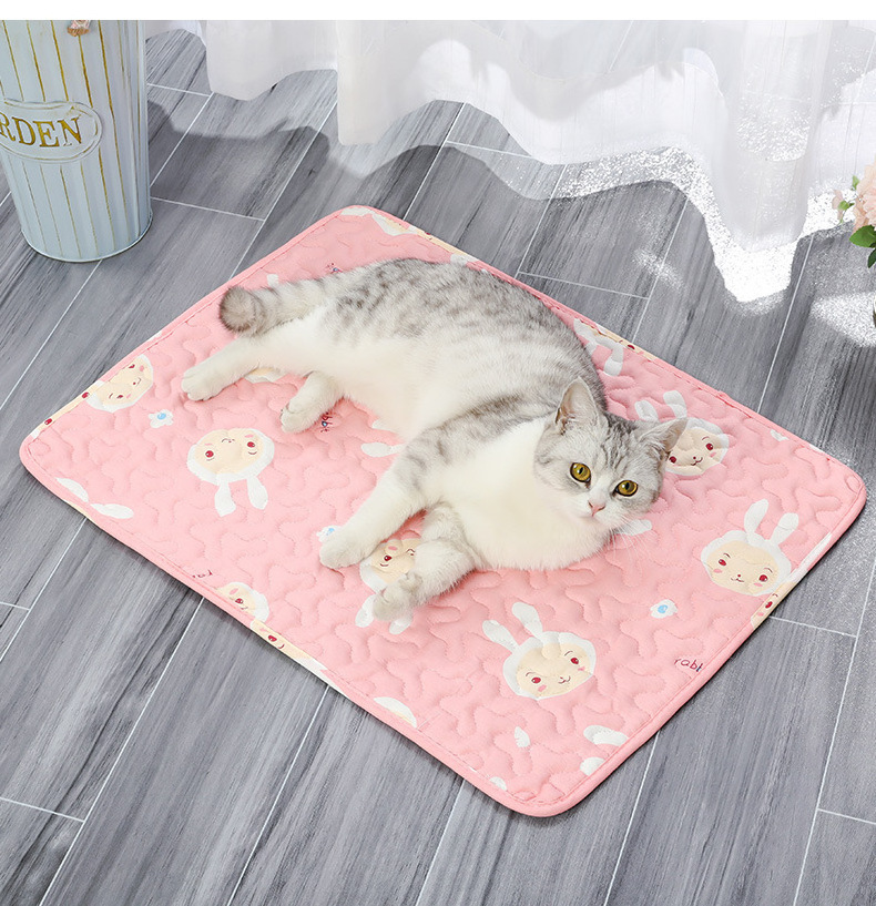 high quality comfortable Summer cat refreshing pad dog sleeping waterproof mat breathe ice seat cushion pet cooling beds