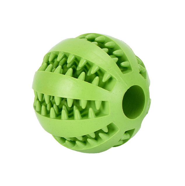 Aggressive Chewer Puzzle Training Teeth Clean Resistant Stuff Treats Slow Feeder Puppy Pet Dog Leak Food Ball Chew Toy