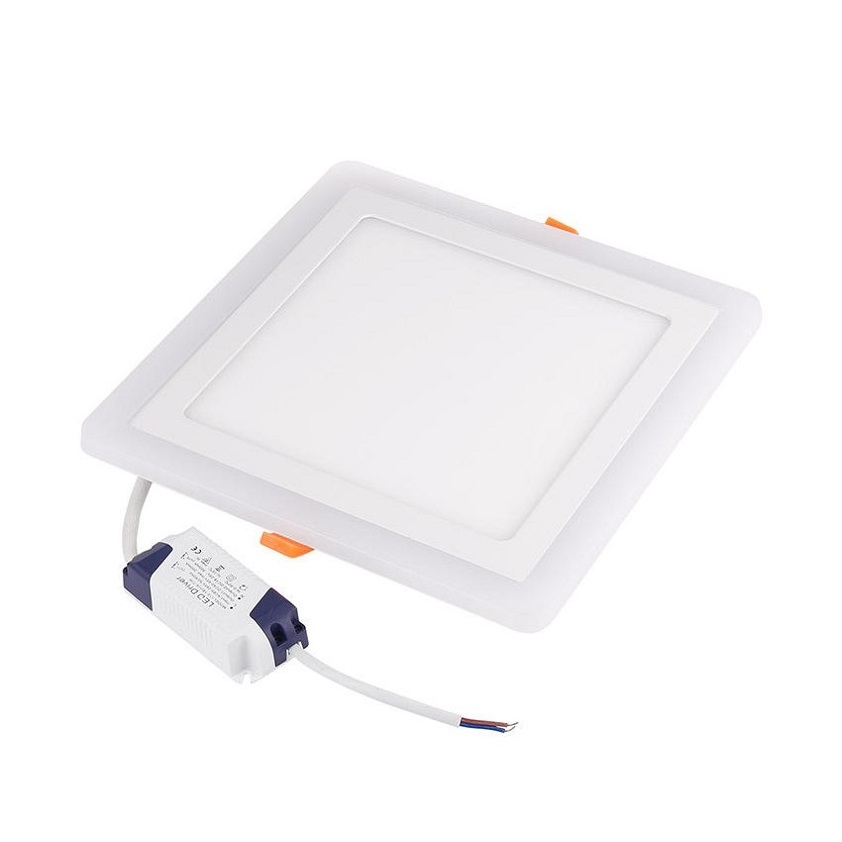 RGB LED Panel Light Color Temperature  6w 9w 16w 24w rgb ceiling light Recessed RGB Panel Light