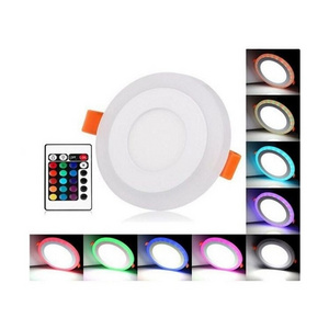 RGB LED Panel Light Color Temperature  6w 9w 16w 24w rgb ceiling light Recessed RGB Panel Light