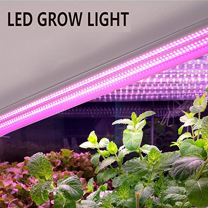 LED Grow Light Bulbs, Full Spectrum Sunlight, 4ft 18W,T8 Grow Lights