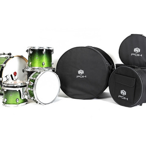 Drum Cases Protector Series 5 piece Padded Drum Bag Set for Standard Kits; 22 Kick, 12Tom, 13 Tom, 16Tom, 14Snare