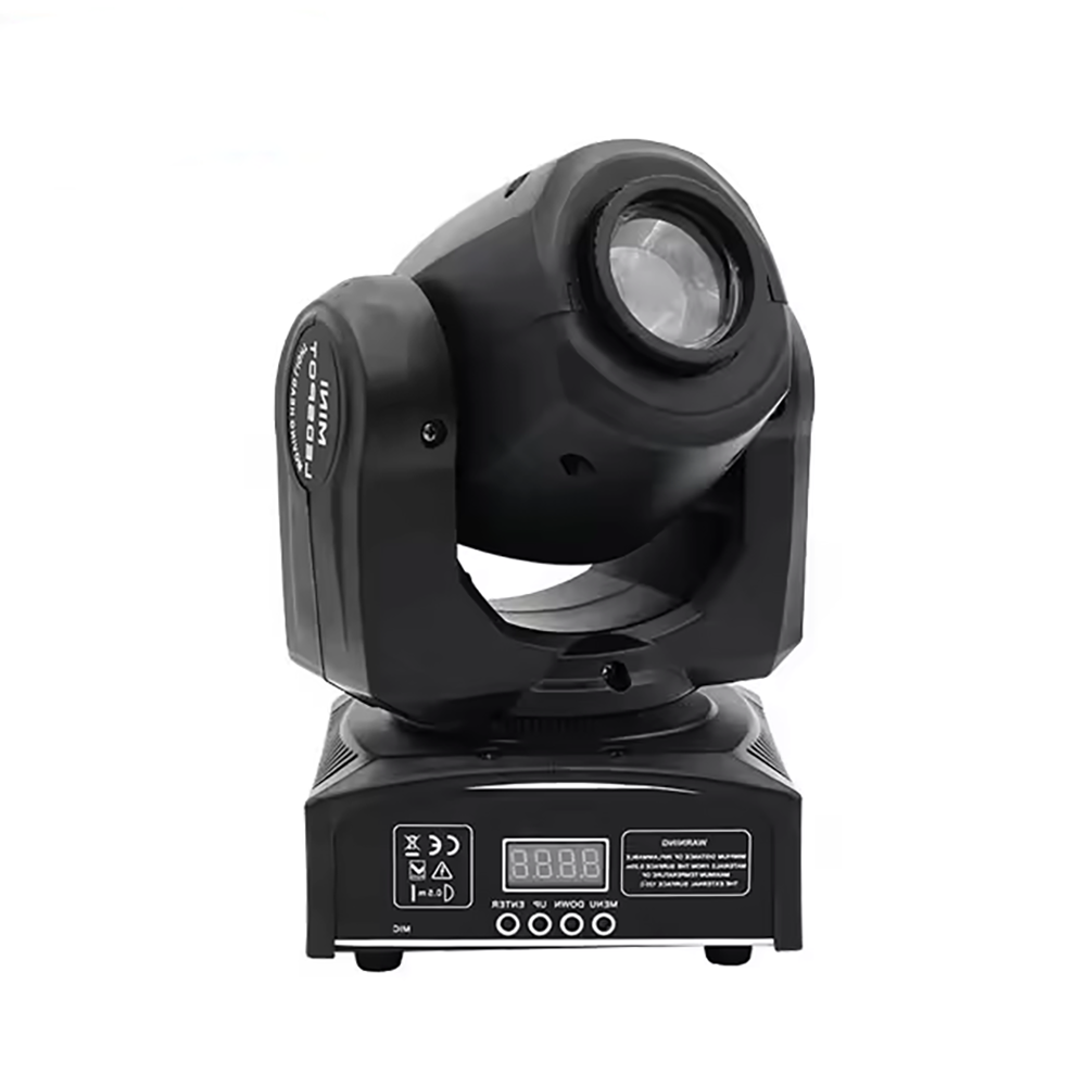 Gevv Stage Beam Lights 10w 30w 60w 90w Mini Led Dmx Moving Head Gobo Spot Light For Night Club