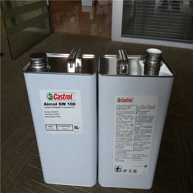 Synthetic refrigeration compressor lubricant, Aircol SW 100