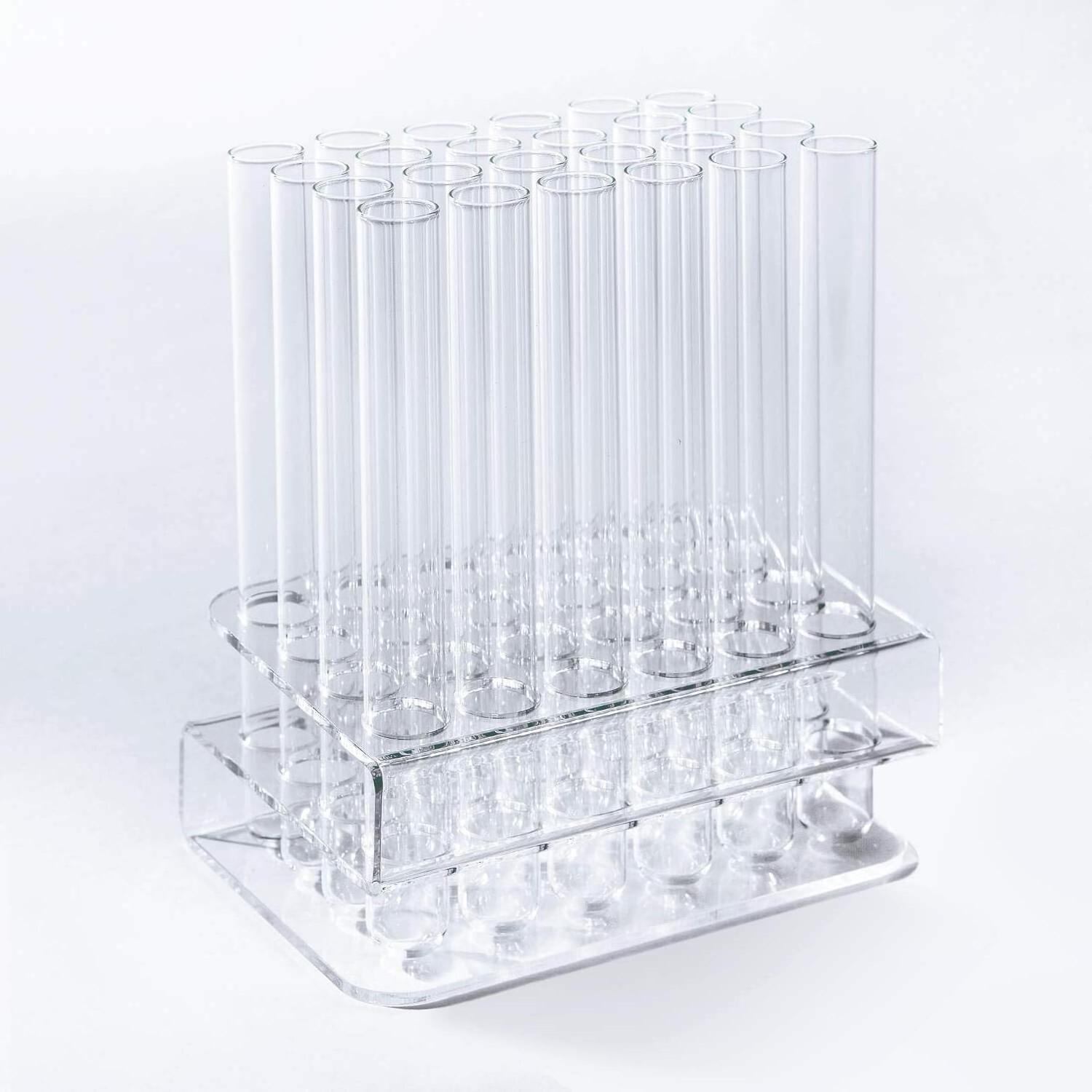 Clear Acrylic Small Perfume Bottle Display Stand Rack 25ml 30ml Glass Bottle Holder S/Z Shape