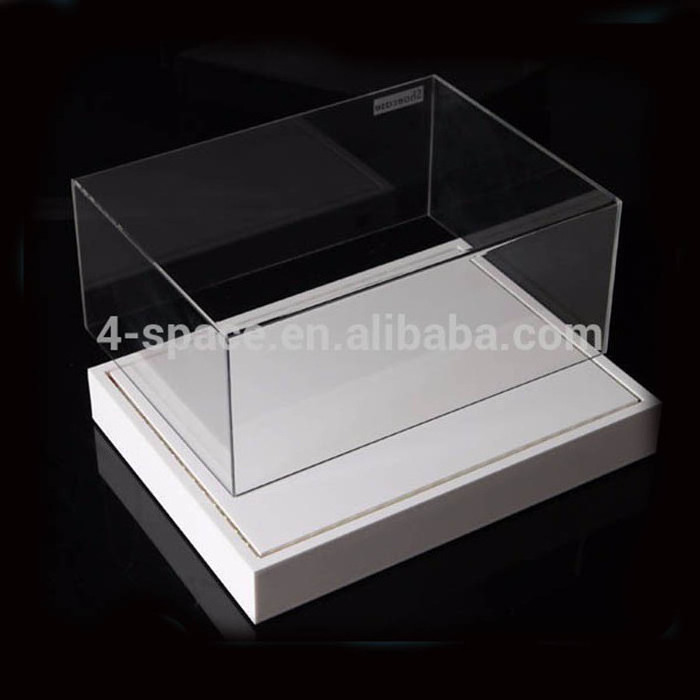 LED light clear acrylic shoe sneaker box acrylic plexiglass shoe box