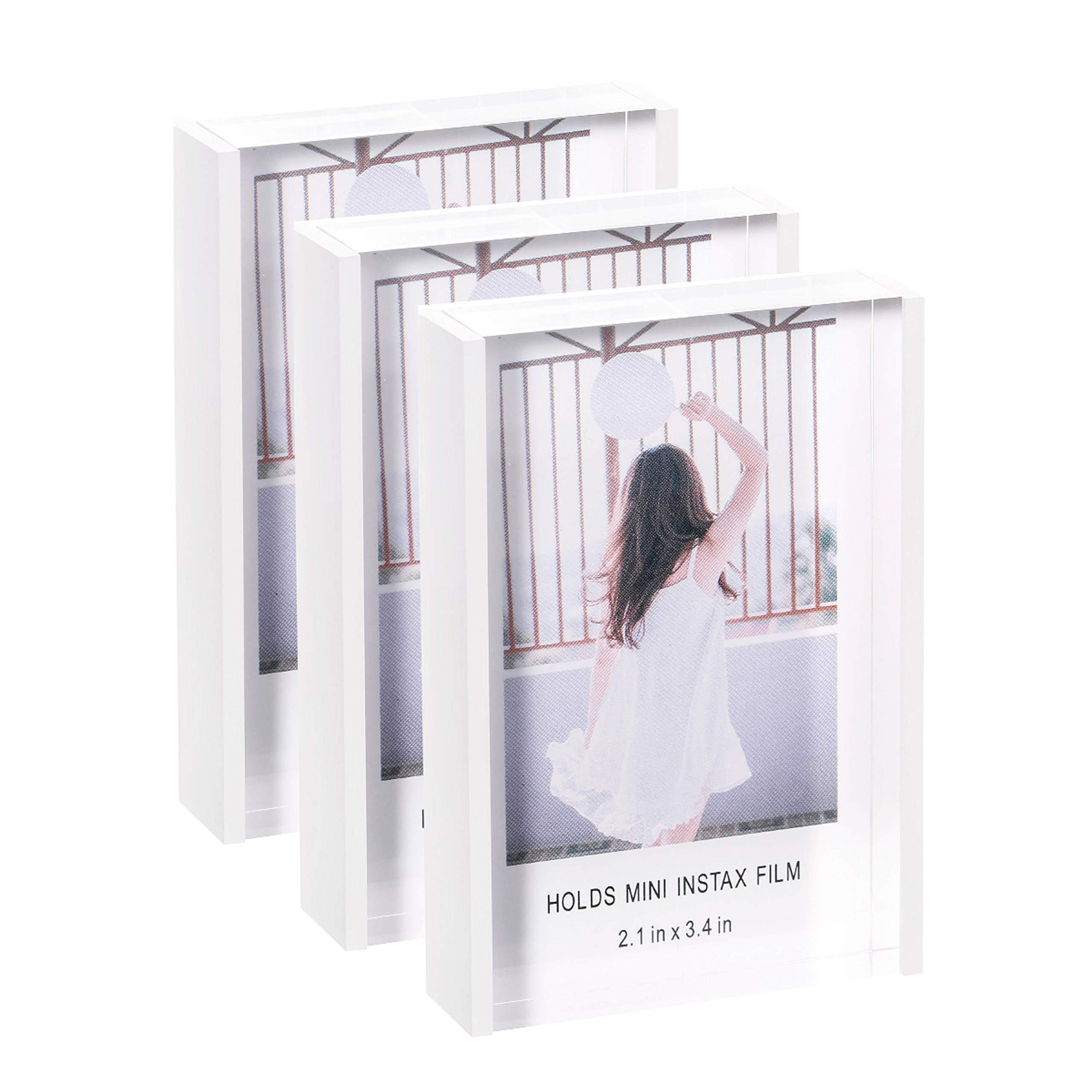 Wallet Size Instax Crystal Mini Acrylic Picture Frames 2x3