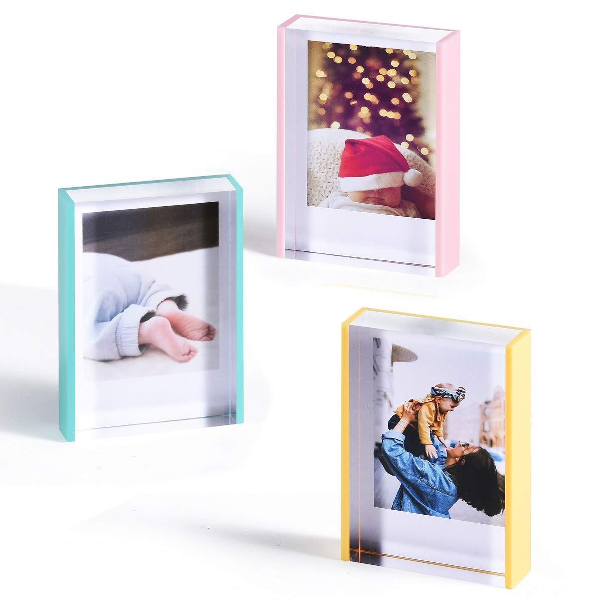 Wallet Size Instax Crystal Mini Acrylic Picture Frames 2x3