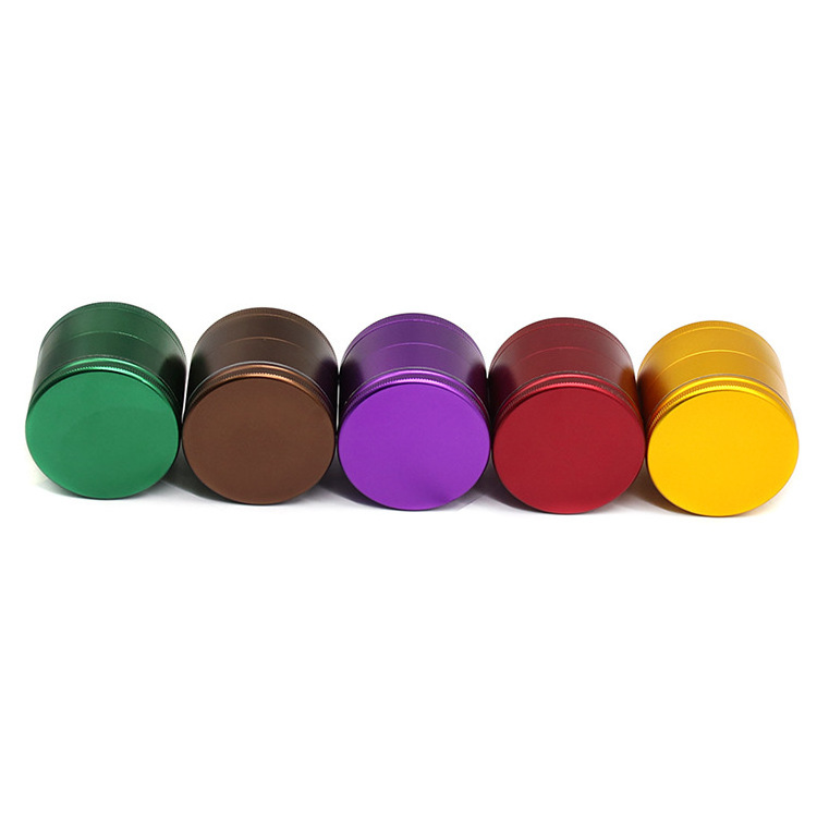 Excellent Quality Fresh UV Engraving Aluminum Alloy 63MM 4 Piece OEM ODM Herb Grinder