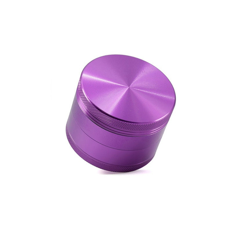 Aluminum Alloy Machine Logo Metal 4 Parts Grinder Herb Custom Decoration Cool Herb Grinder