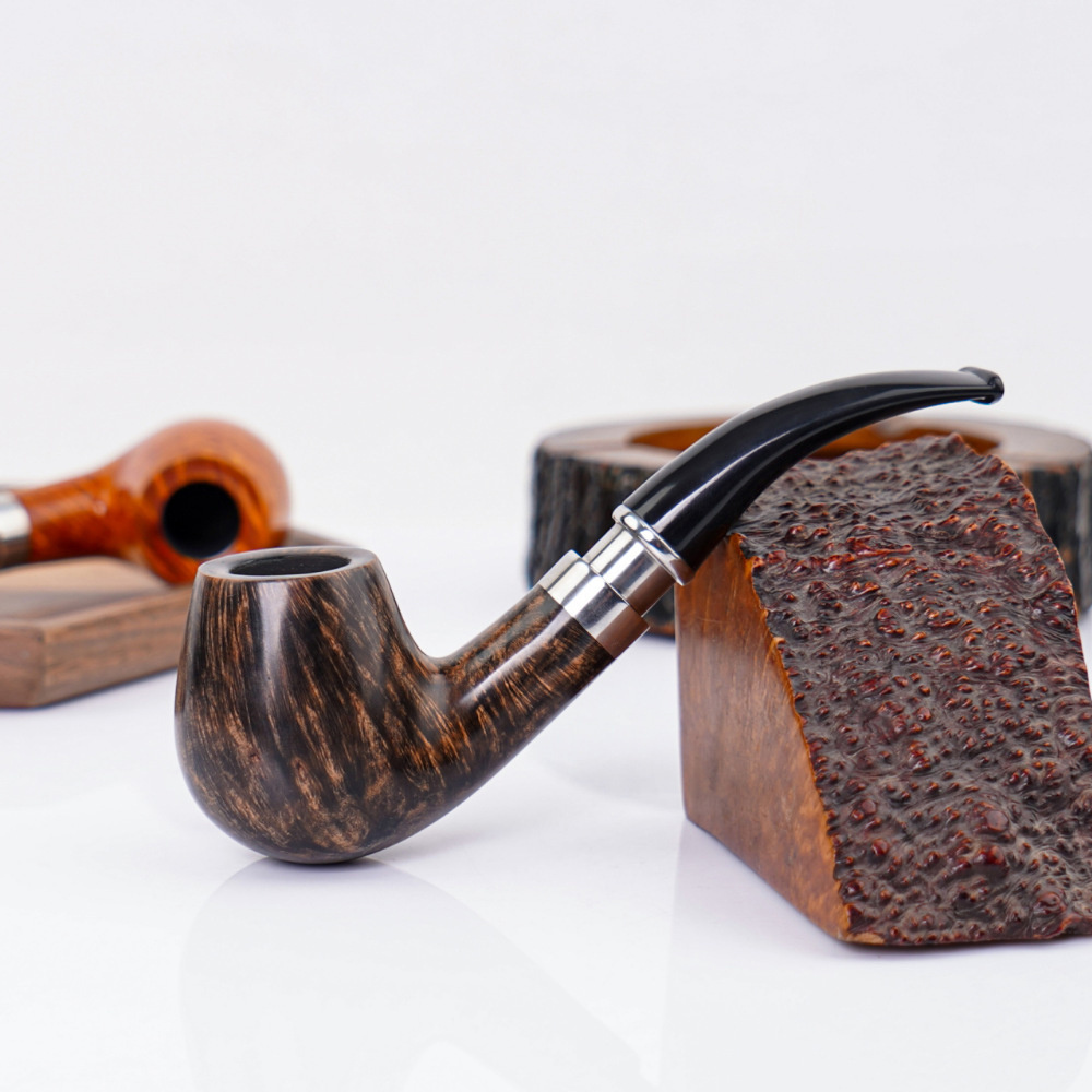 Professional Manufacturer Smoke Accessories Tobacco Pipe Concise Style Smoking Pipe Handmade Cigar Cigarette Pipes