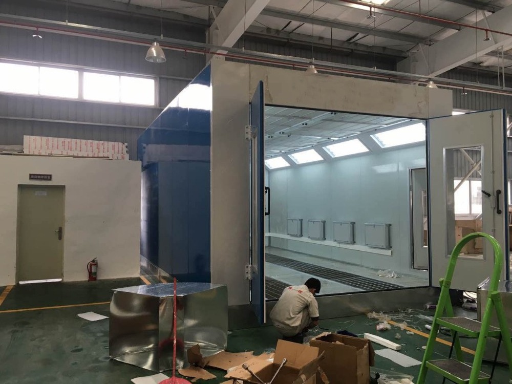 High quality car painting/spray booth with exhaust fan