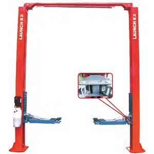 CE original and portable LAUNCH TLT240SC car two post lift manual crane hydraulic garage floor lift