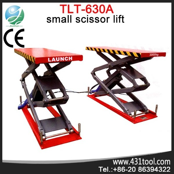 used mini car scissor lift for sale with CE 3tons Launch TLT 630A