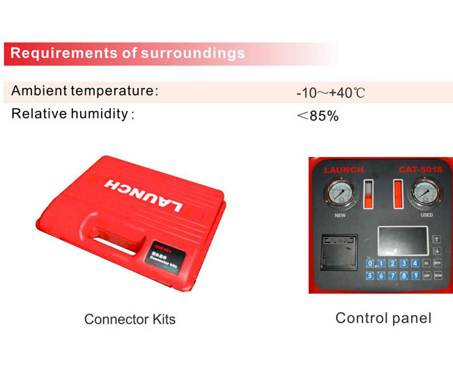 Newest model hot sale CAT-501S auto transmission flush machine