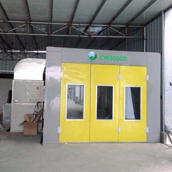 High quality car painting/spray booth with exhaust fan