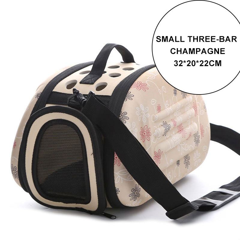 Fashion Little Pet Carry Bag Cute EVA Folding Airline Approved Breathable Pet Dog Cat Travel Carrier