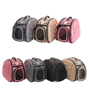 Fashion Little Pet Carry Bag Cute EVA Folding Airline Approved Breathable Pet Dog Cat Travel Carrier