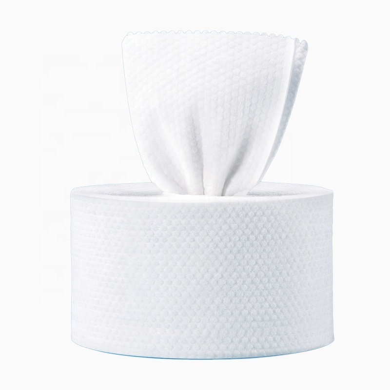 Disposable Cleaning Face Towel, Non-woven Fabric Disposable Wet and Dry Cotton Soft Towel, Disposable Beauty Towels