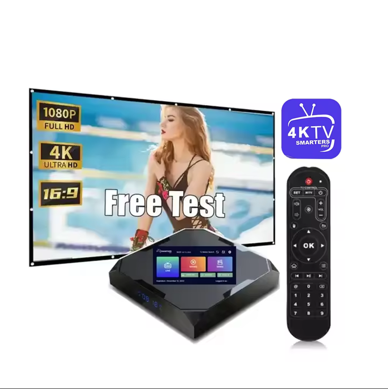 T HD IP TV Subscription 4k List Set-top Box support 12 Months Subscription Reseller Panel ip tv smarters m3u Code German