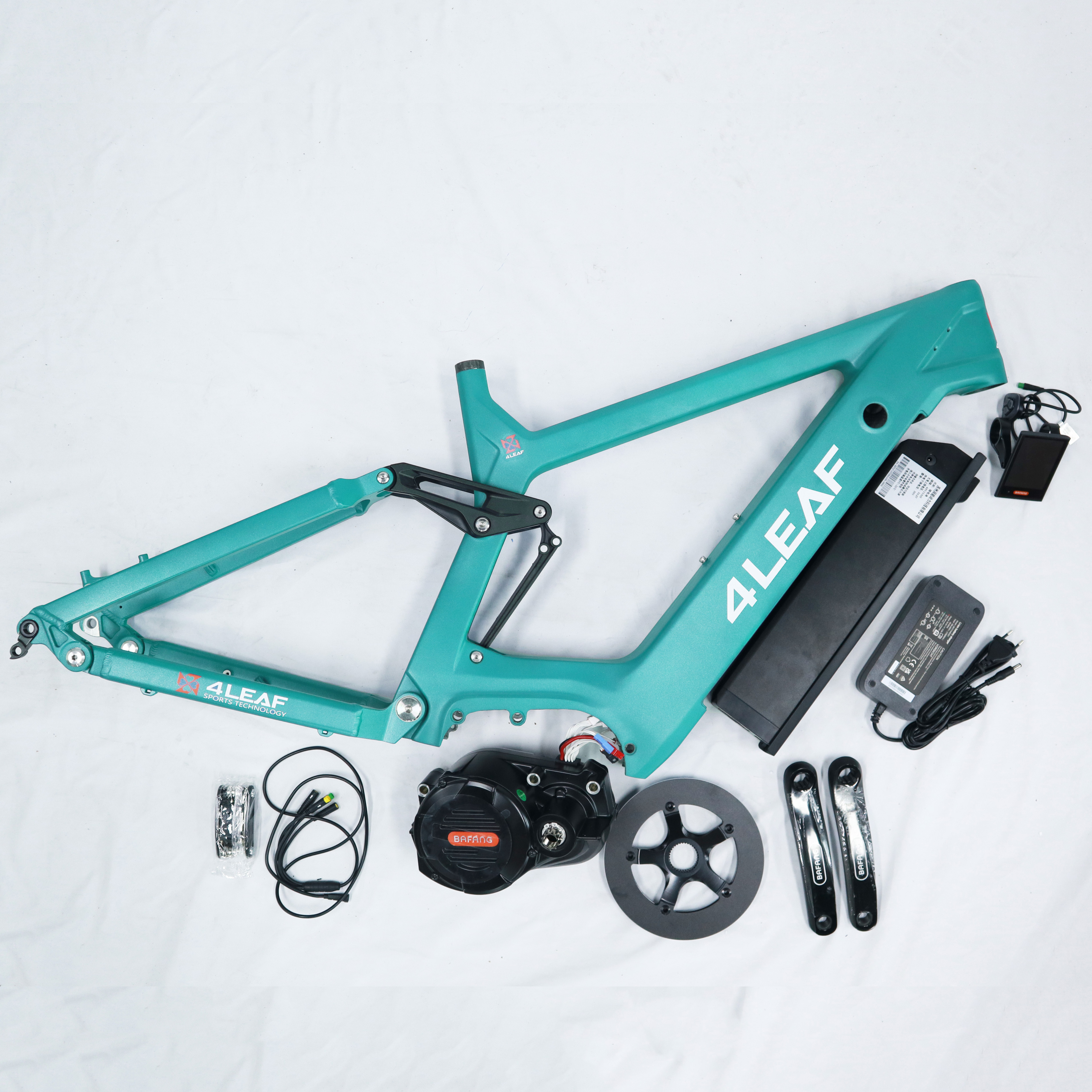 Full Suspension Electric Bike Carbon Enduro Ebike Frame Kit Bafang M620 G510 E-Bike Frame With Battery and Motor