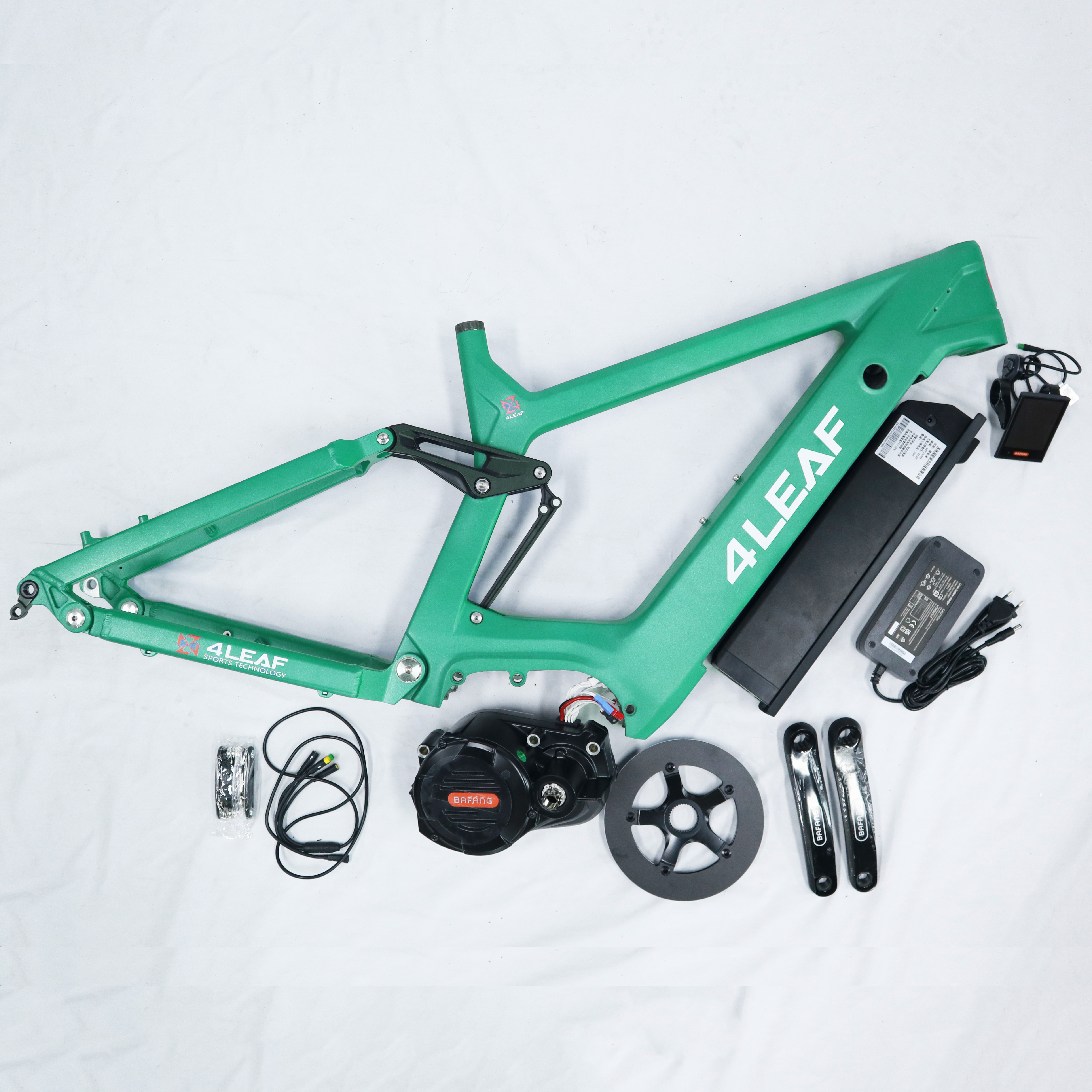 Full Suspension Electric Bike Carbon Enduro Ebike Frame Kit Bafang M620 G510 E-Bike Frame With Battery and Motor