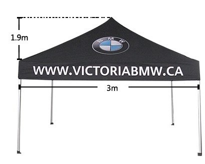 Hot selling wholesale professional outdoor pop up canopy tent with two half walls