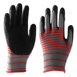 OEM 13G Working Latex Coated Polyester Gloves For Hand Protective