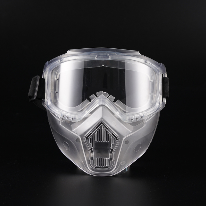 OEM Transparent Face Guard With Anti-Slip Breathable Dust-Proof Face Shields